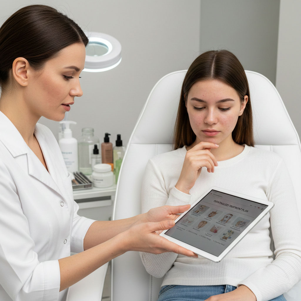 טיפול באקנה בראש העין - קוסמטיקאית מומחית דוינה דניאל